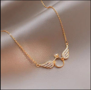 COLLAR DE ALAS DE ANGEL -NAGADA