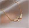 COLLAR DE ALAS DE ANGEL -NAGADA