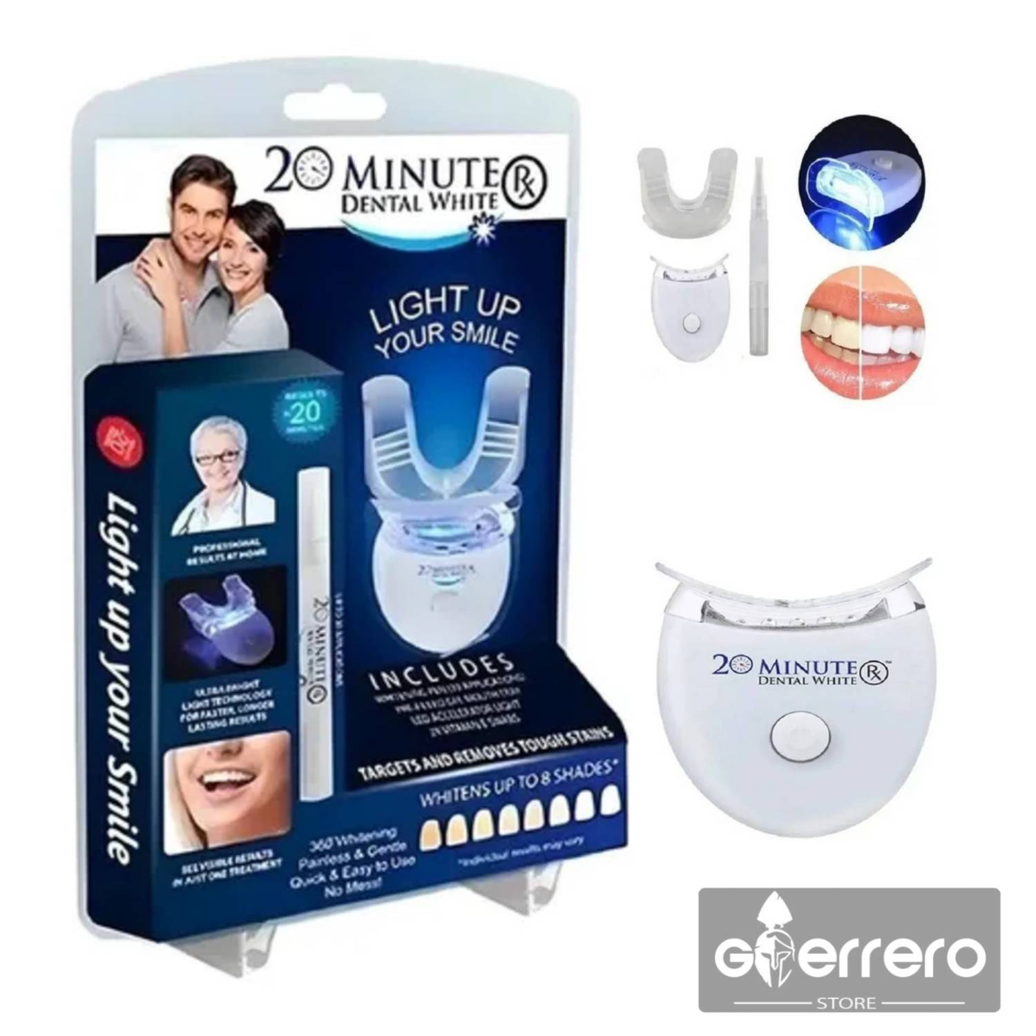 SET BLANQUEADOR DENTAL 20 MINUTOS-NAGADA