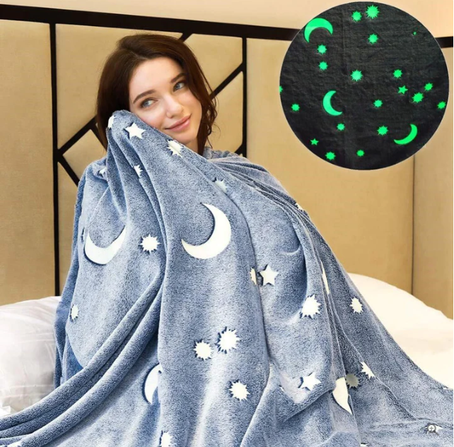 MANTA LUMINOSA BRILLA EN LA OSCURIDAD-NAGADA