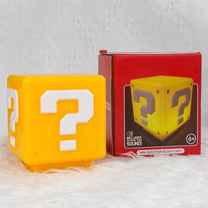LAMPARA CUBO MARIO BROS CON SONIDO-NAGADA