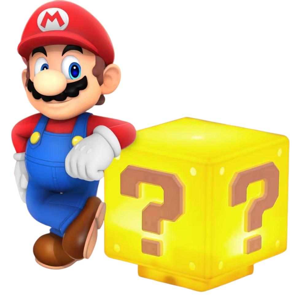 LAMPARA CUBO MARIO BROS CON SONIDO-NAGADA