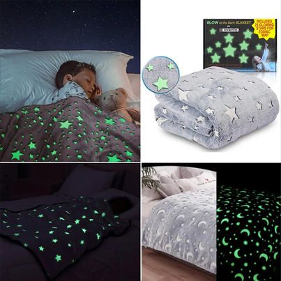 MANTA LUMINOSA BRILLA EN LA OSCURIDAD-NAGADA